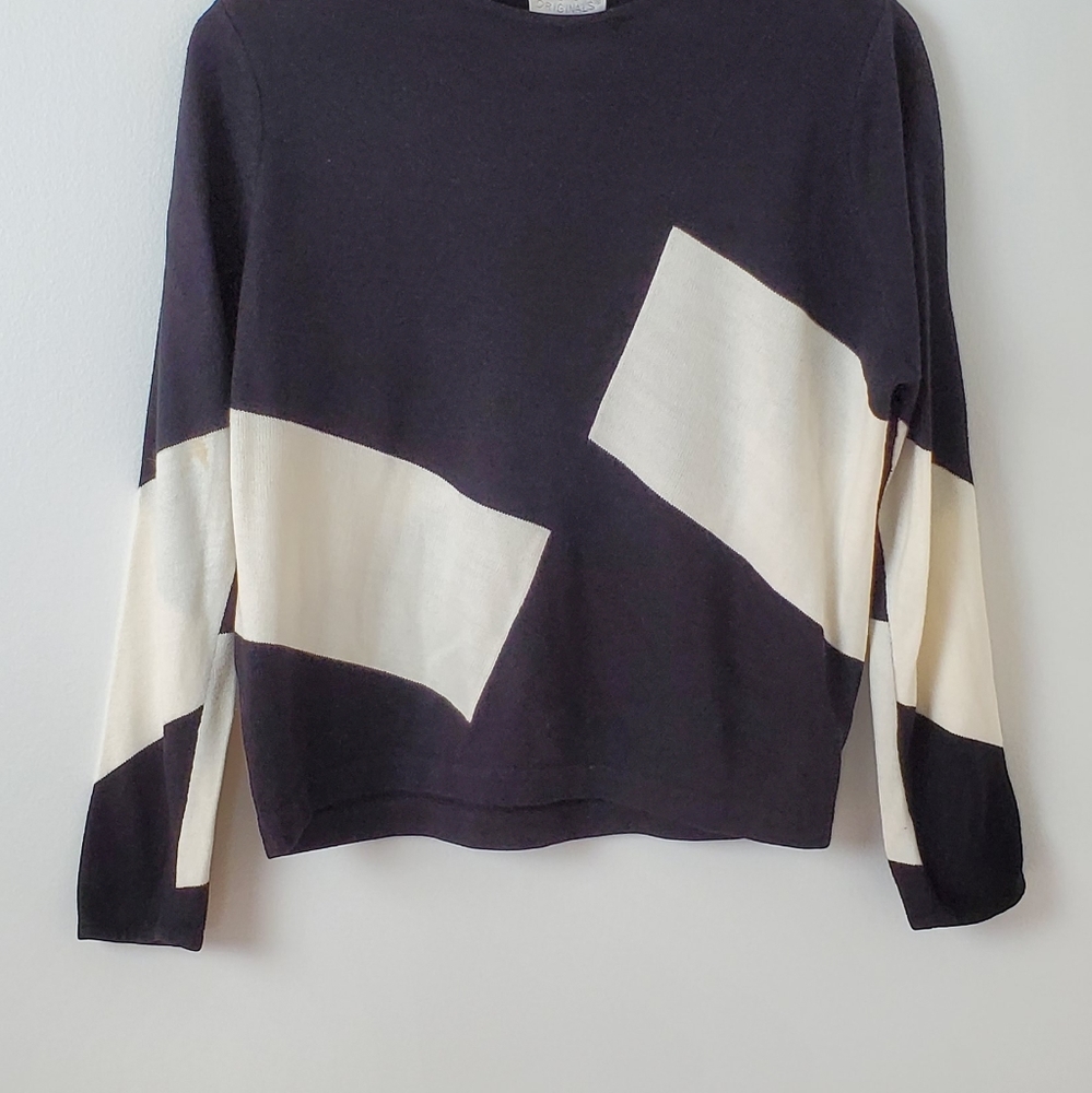 Designers Original  Color Block Sweater - Picture 3 of 5